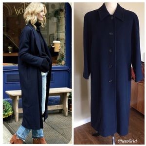 Vintage Pendleton Long Wool Trench Coat! ✨